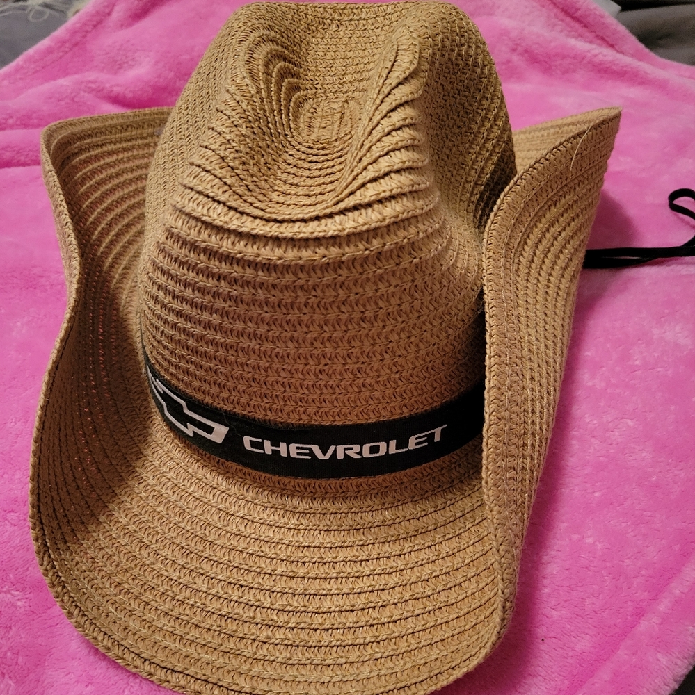 Chevrolet Straw Cowboy Hat